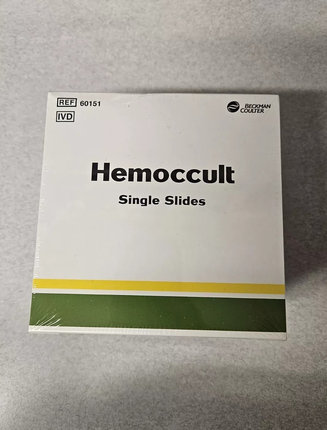 Beckman Coulter Hemoccult Single Slides. Ref: 60151
