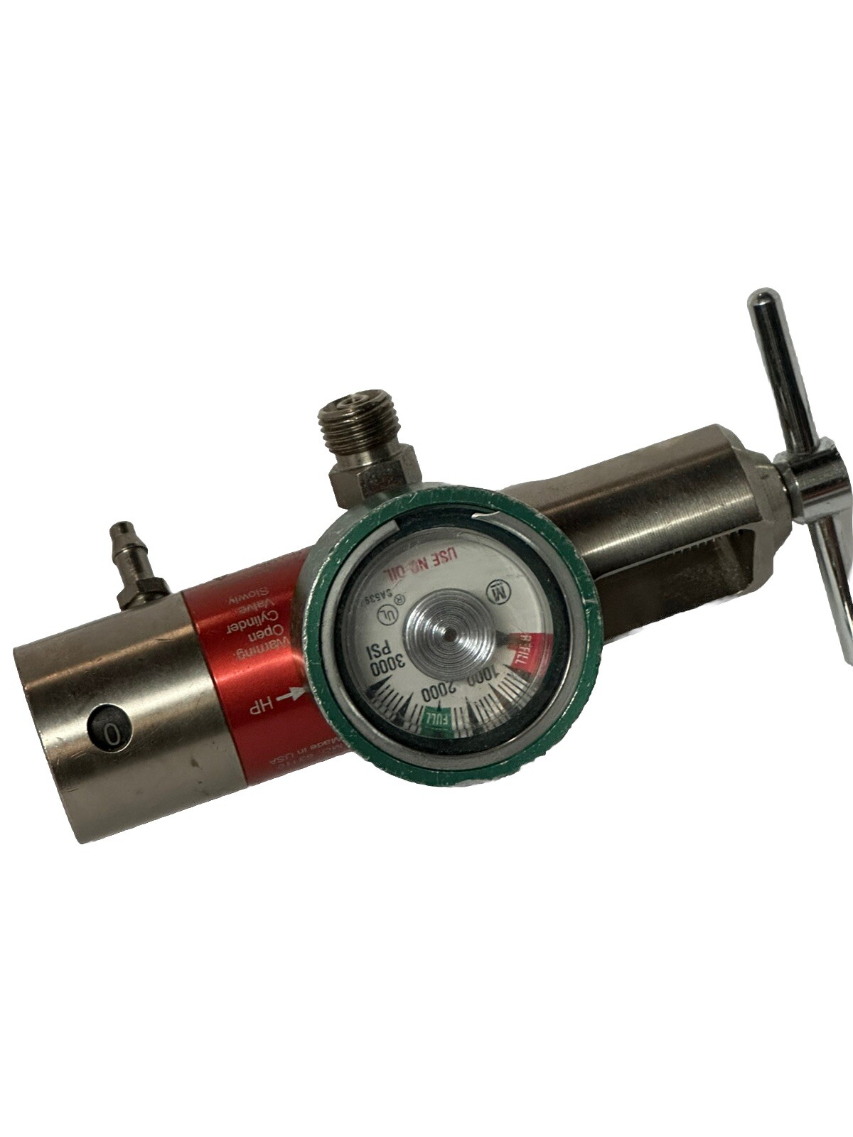 Allied Healthcare Life Support Products L370-220-G-STL Rhino Oxygen Regulator