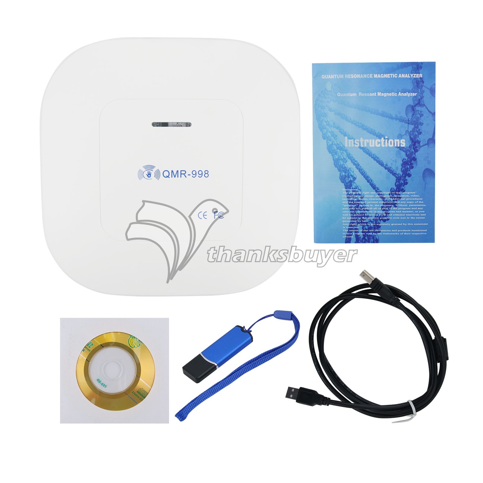 QMR-998 Hand Touch Quantum Body Analyzer Quantum Resonance Magnetic Analyzer