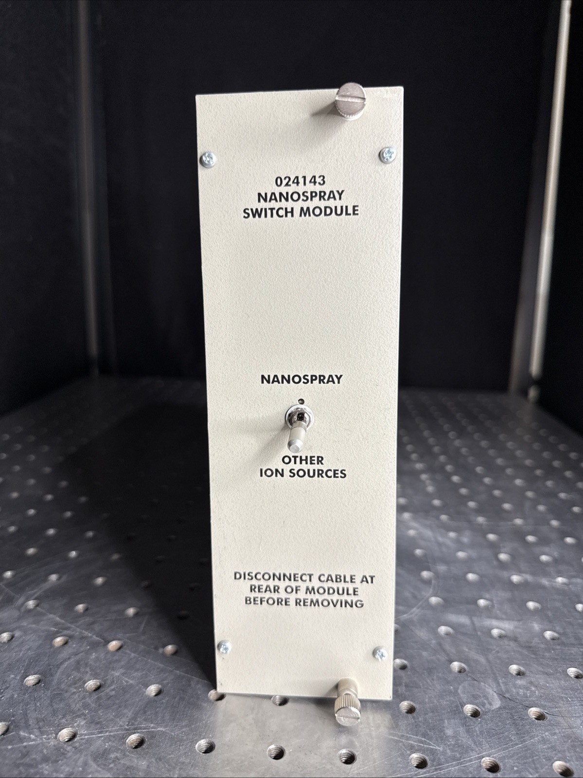 ABS Sciex Qstar XL Nanospray Switch Module 024143