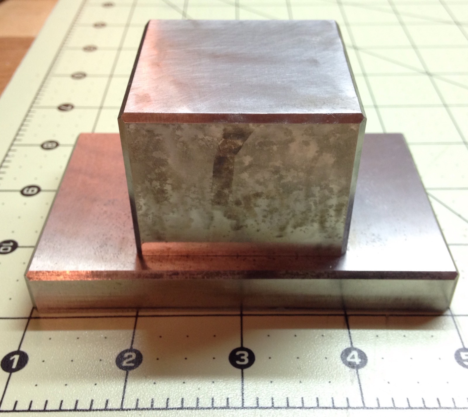 Unknown Solid Metal Laser Component w/Custom Lined Box