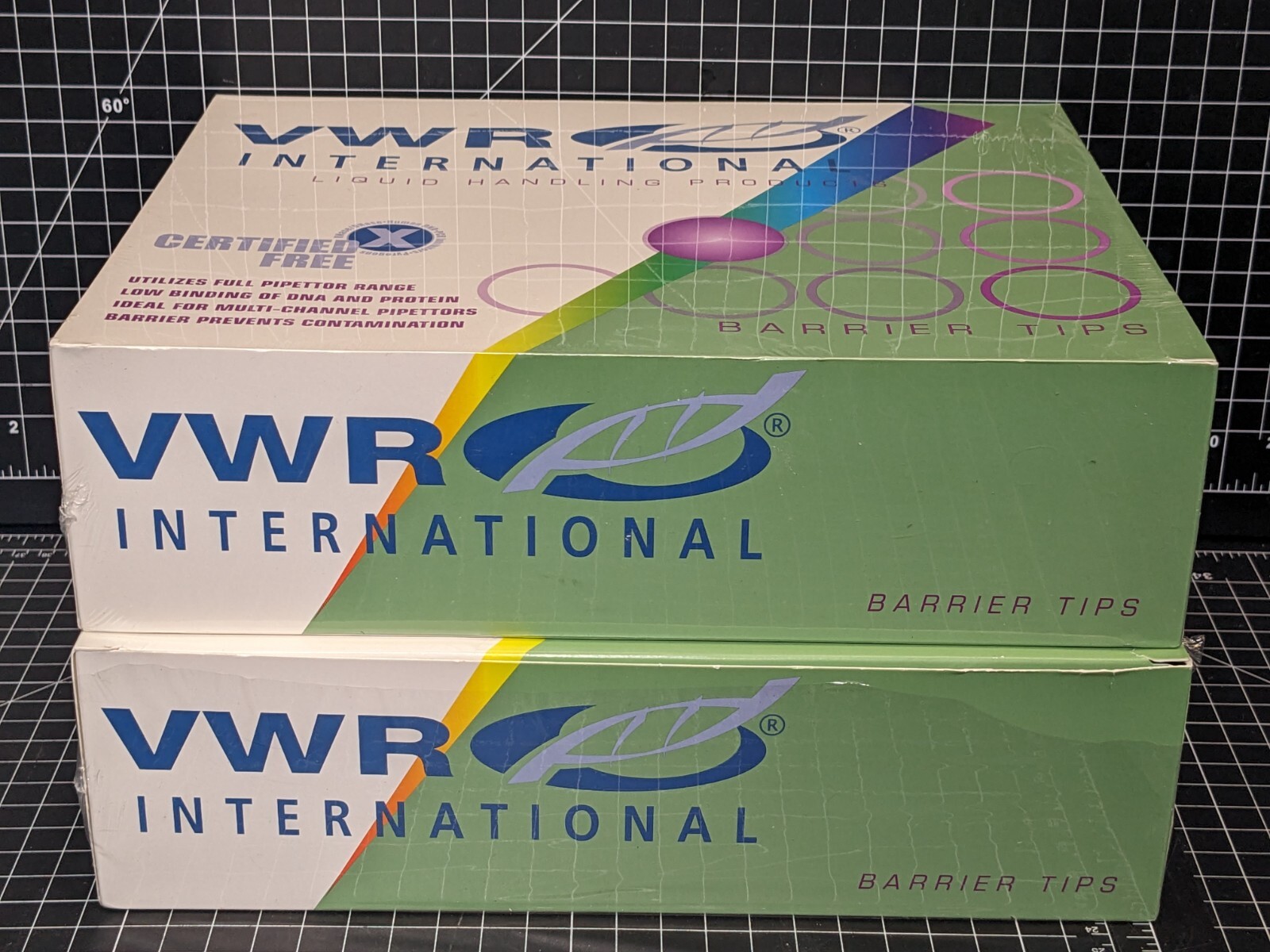 VWR Refill Tips Pipette Racks Barrier 20μL for Gilson P20 Eppendorf Finnpipette