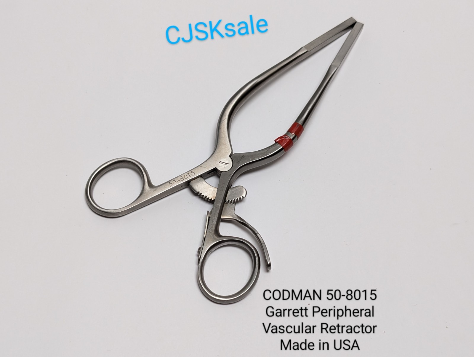 CODMAN 50-8015 Garrett Peripheral Vascular Retractor Made In USA (USED).