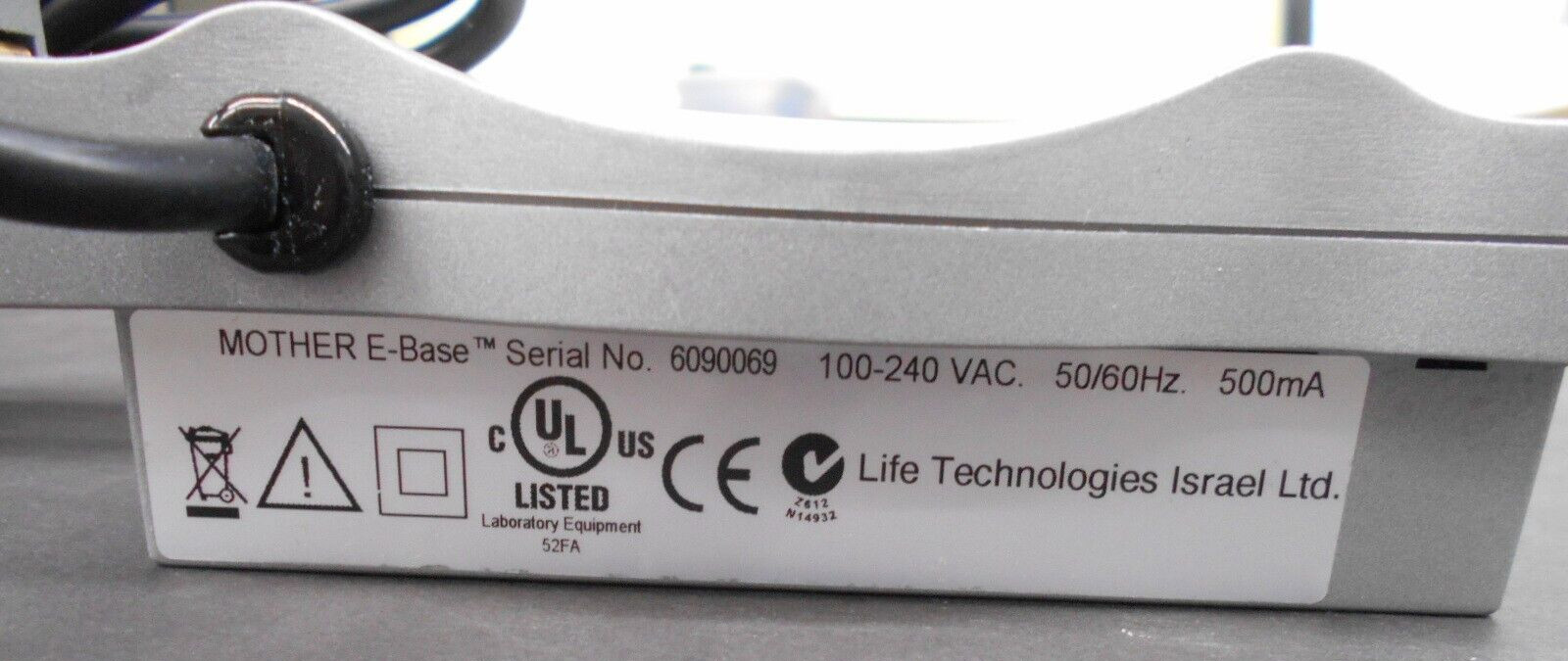 Invitrogen Mother E-Base Daughter E-Base 100-240VAC 50/60HZ 500mA