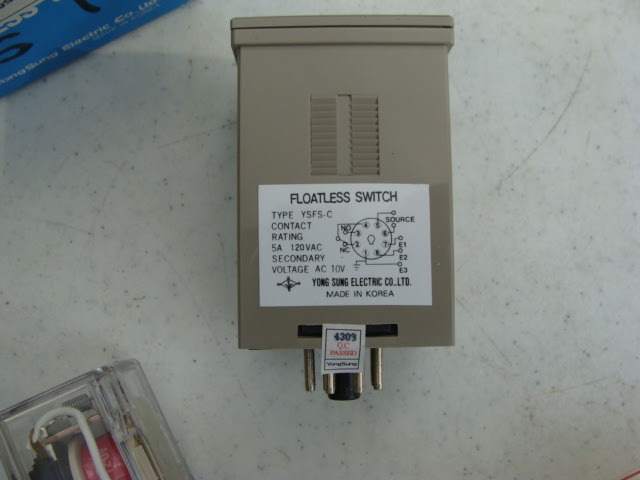 Lab Kit Yongsung Control Relay, Sample Tube, Floatless Switch – See Description
