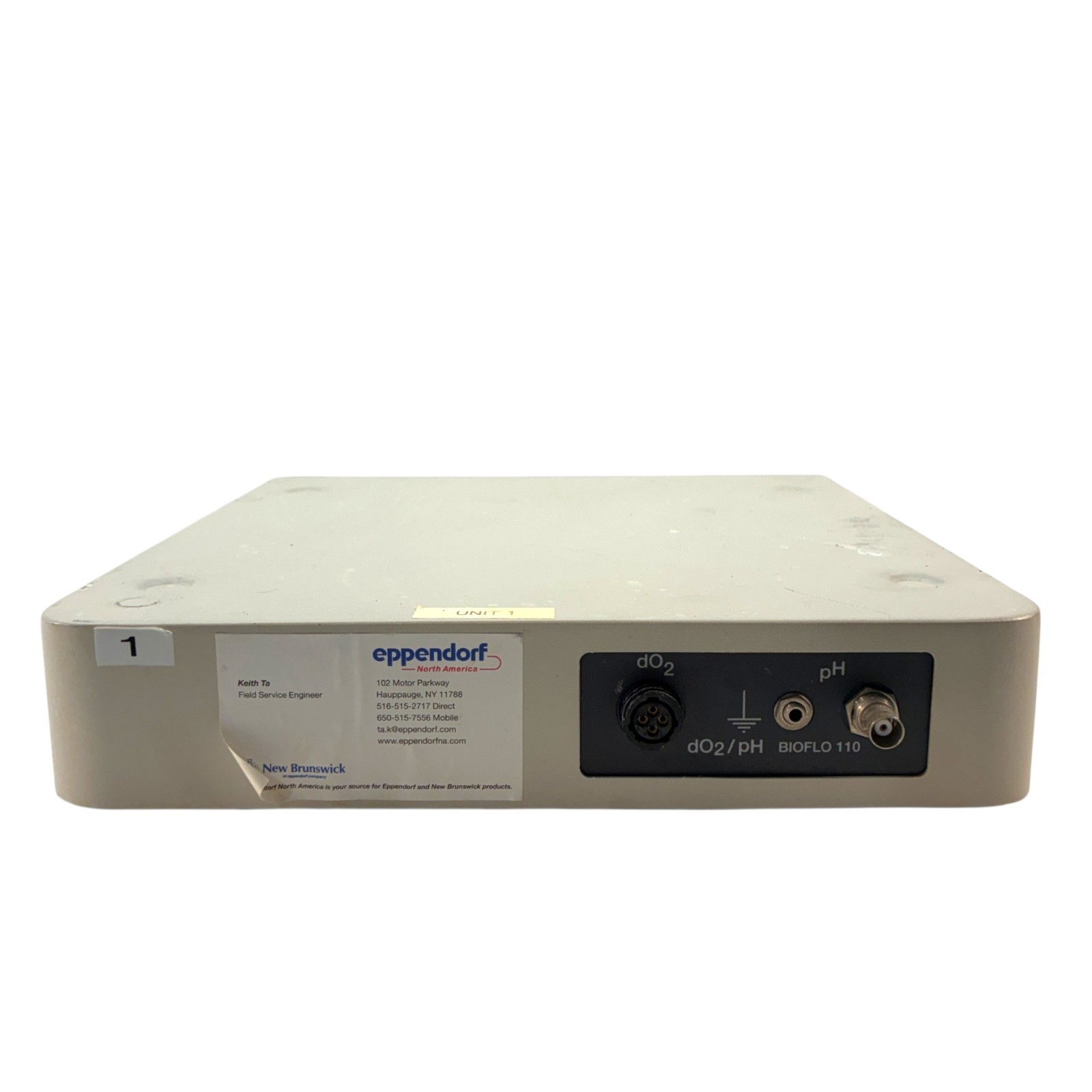 New Brunswick Scientific BioFlo 110 dO2/pH Module M1273-3102 SN 301047987