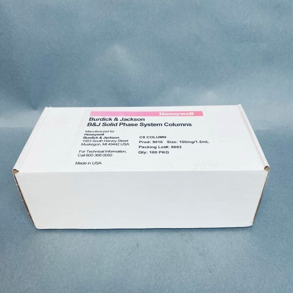 Honeywell B&J Solid Phase C8 Column 100 mg / 1.5 ml Pack of 100 Columns