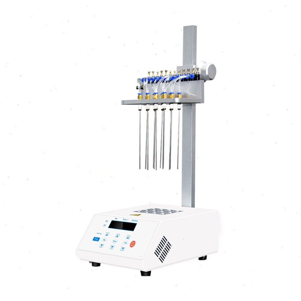 Dry Sample Concentrator with Blowing Needle Length 150mm LCD Digital Display