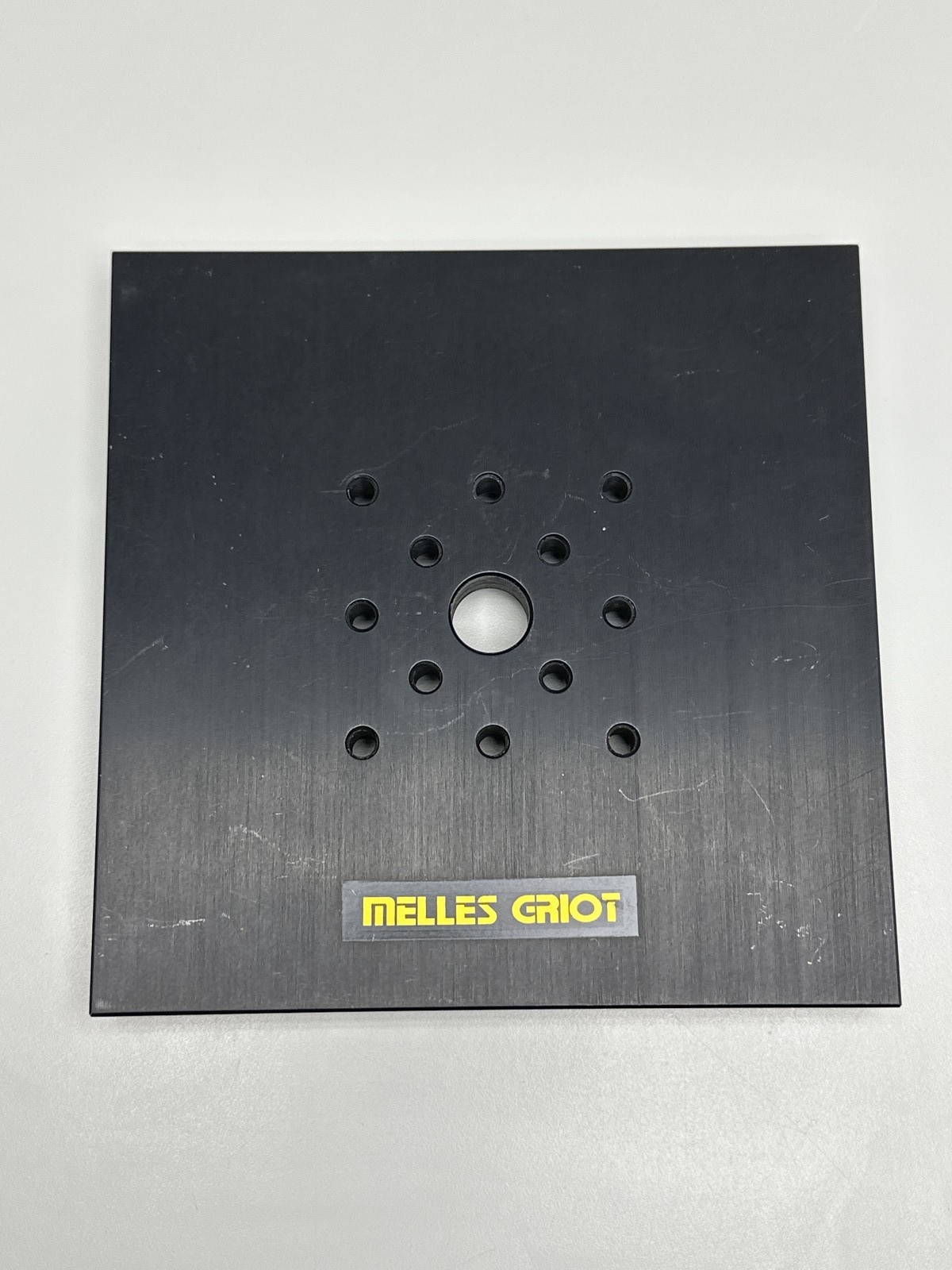 Melles Griot Unknown Platform, 6″ x 6″ x 1/2″ Thick, 1/4-20 Holes