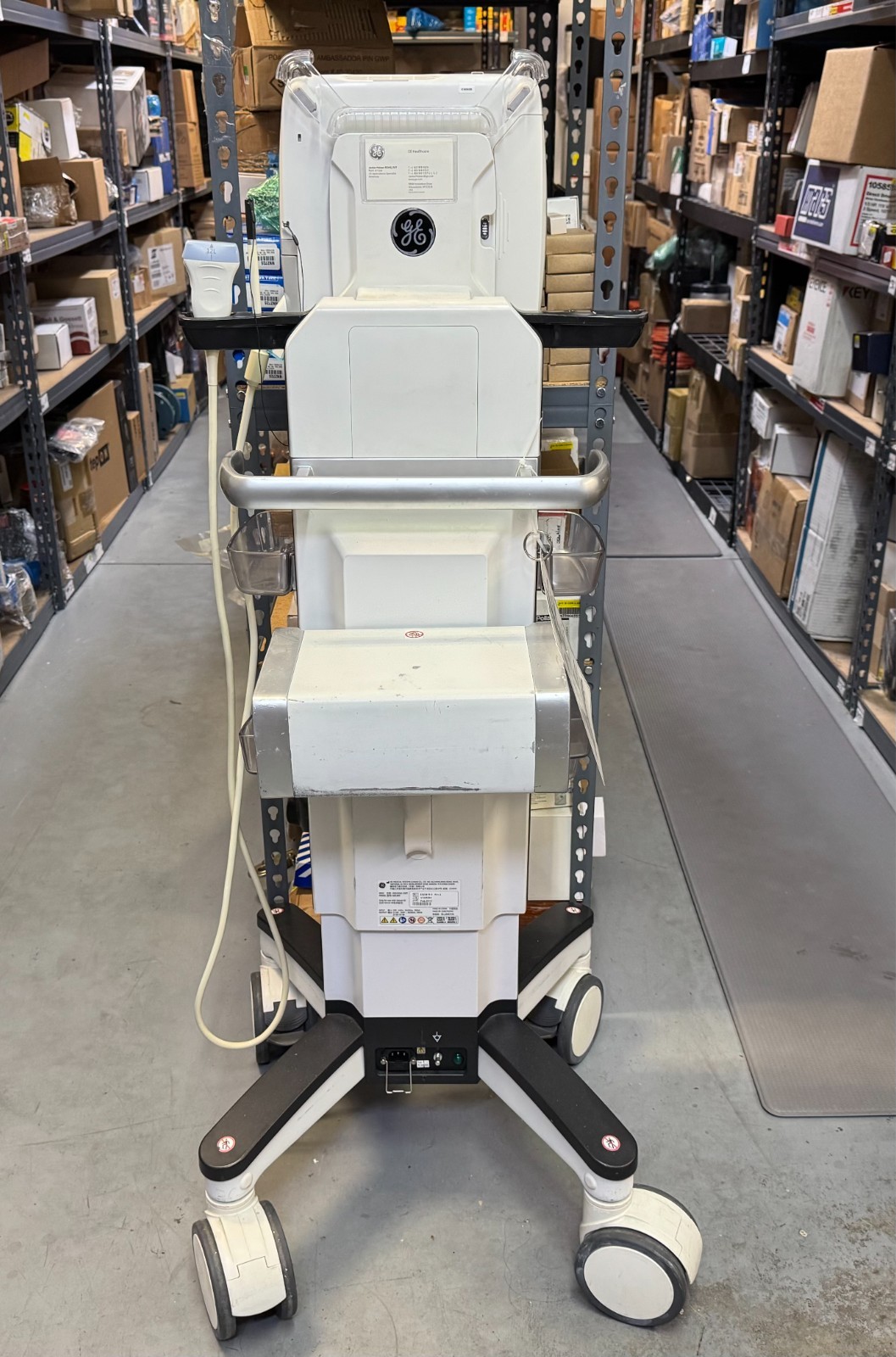 GE Venue 40 Portable Ultrasound Machine 5418778 With 12L-SC Transducer