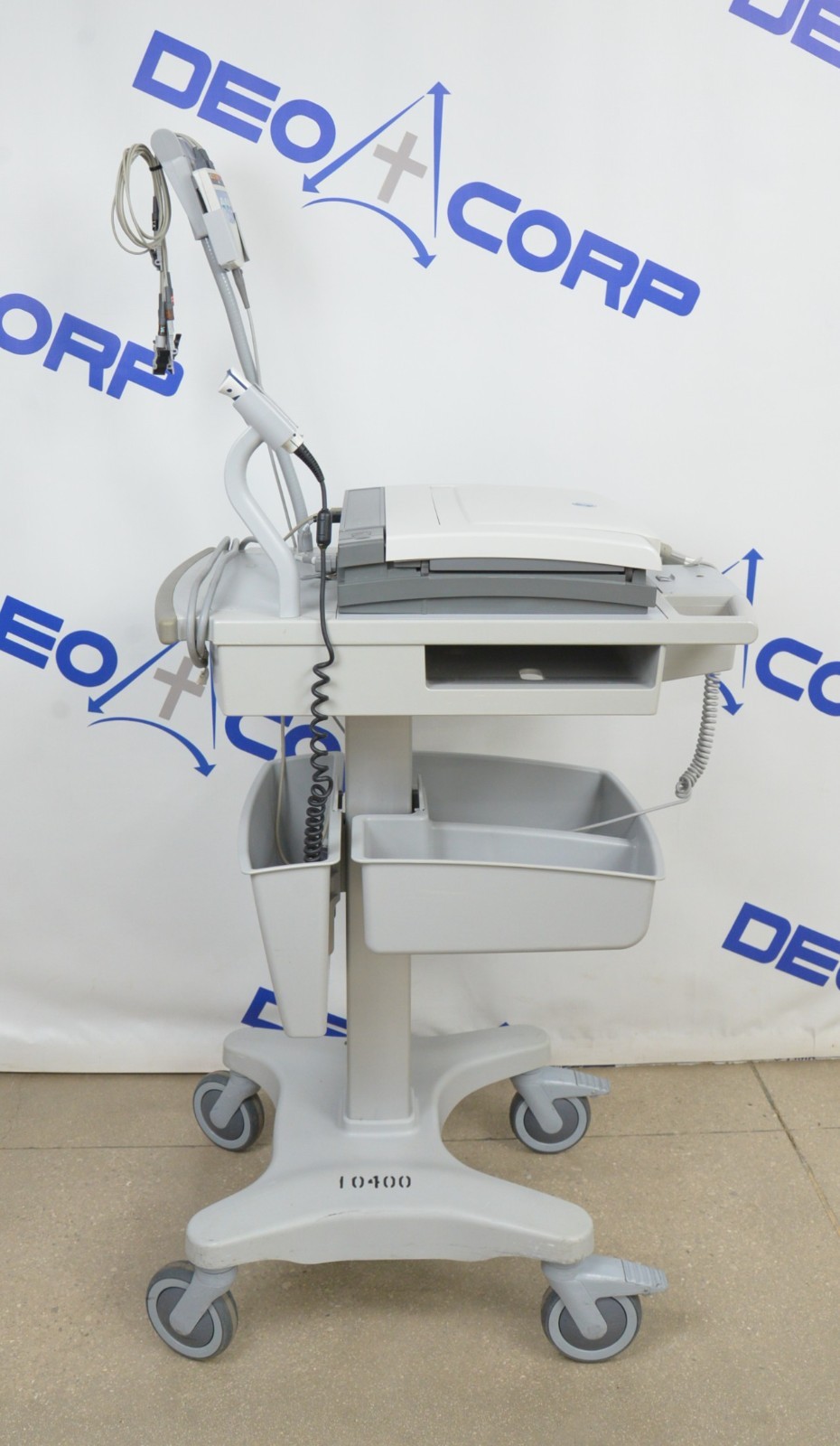 GE MAC 5500 HD Resting System W/ CAM-14 HD Acquisition Module & Barcode Scanner