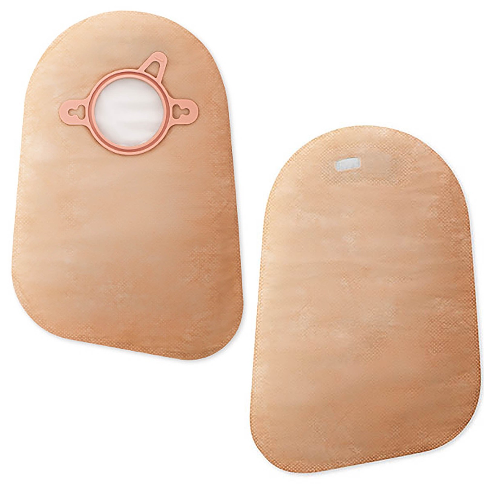 Hollister New Image Two-Piece Beige Filtered Ostomy Pouch, 44mm Flange, Green Ma