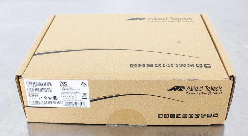 Allied Telesis AT-GS900/8 Ethernet Gigabit Desktop Switch, Auto-Con (3374556)