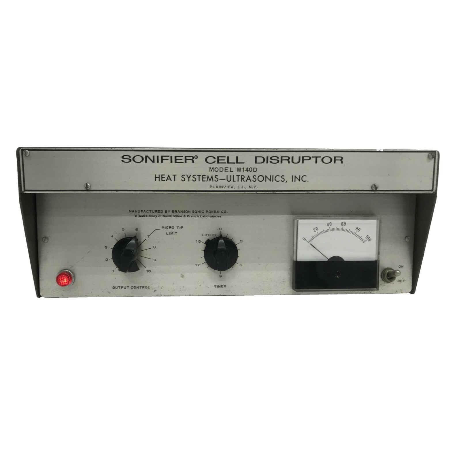 Branson W140D Sonifier Cell Disruptor ~ No Converter Horn