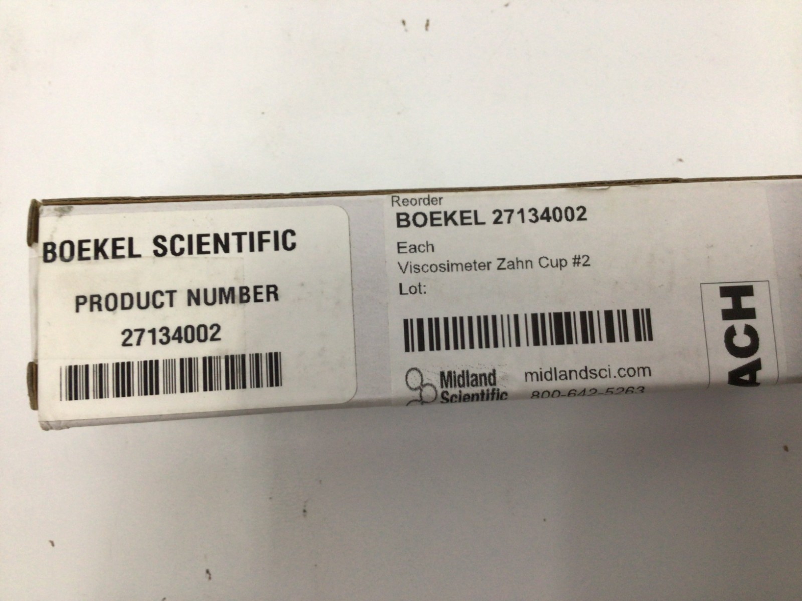 Boekel Scientific #2 Viscosimeter 27134002 230 cSt Viscosity Max-40 cSt Vis Min.