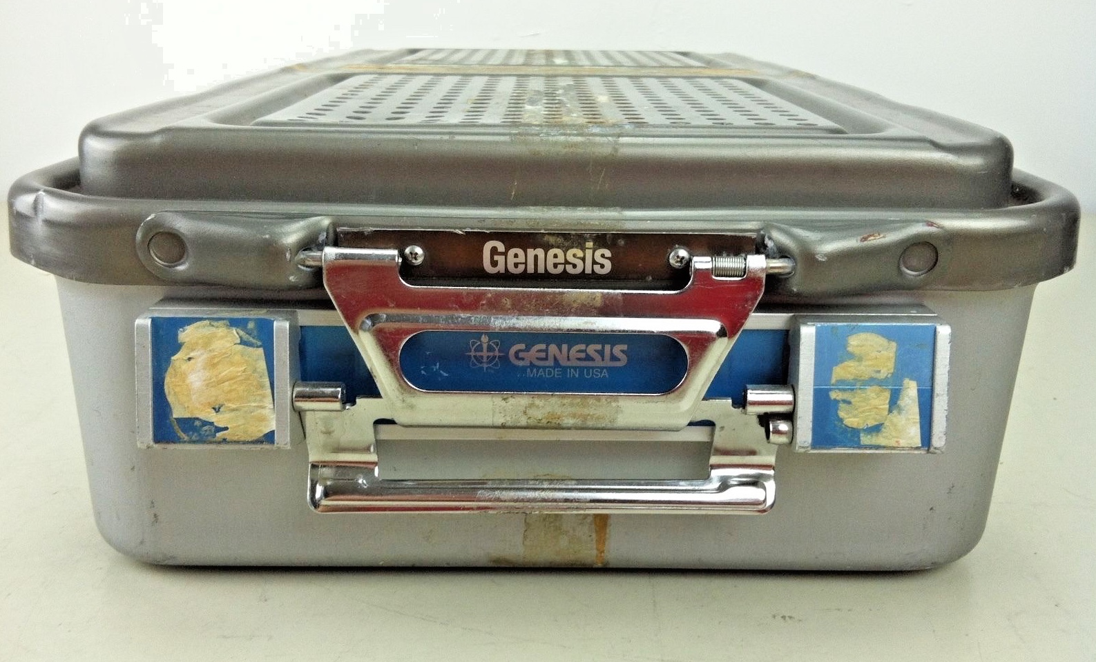 V. MUELLER GENESIS FULL SIZE STERILIZATION MEDICAL CONTAINER 23.5″ x 12.5″ x 6″