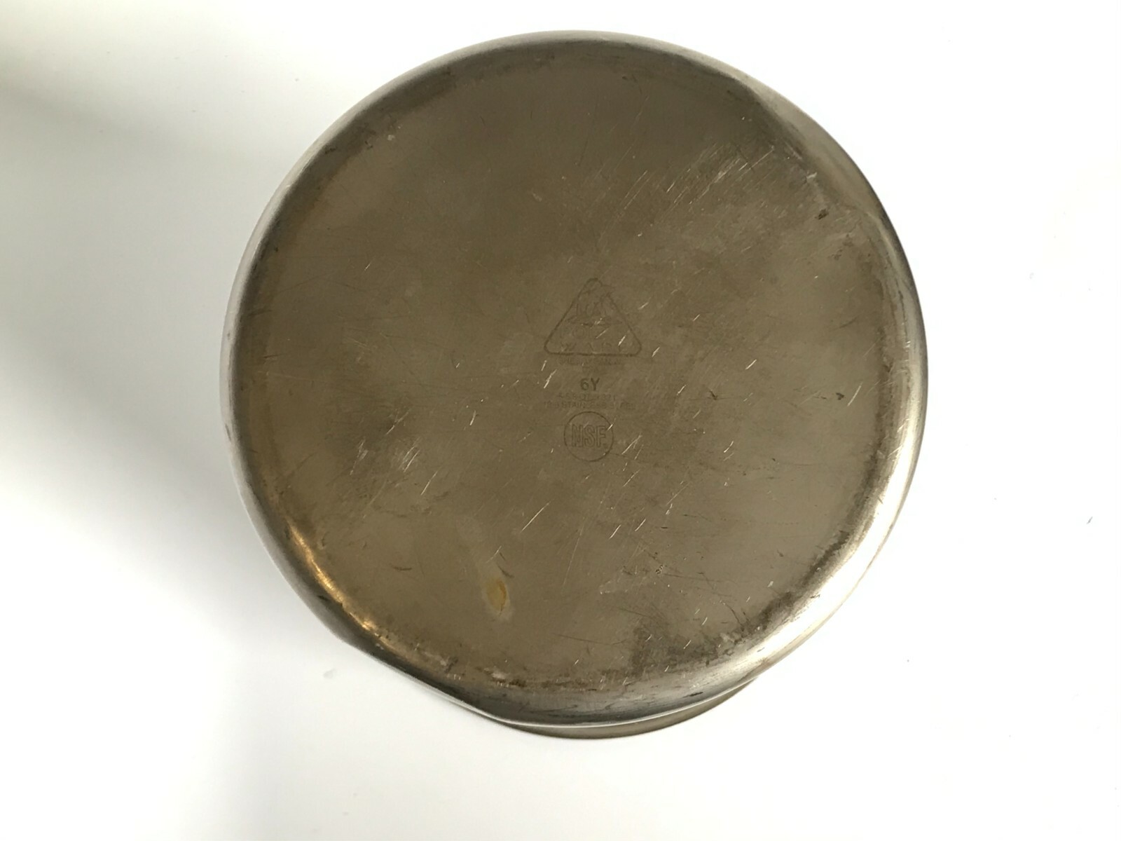 Used Polar Ware NSF Med. Storage Beaker 6Y (6.125 QT/ 5.80 L) – Stainless Steel