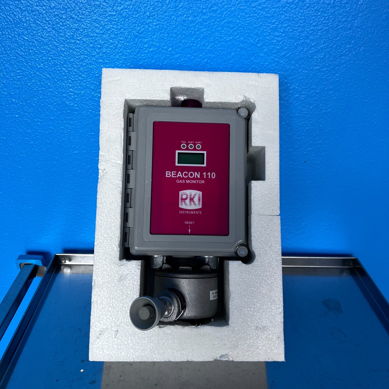 RKI Beacon 110 Gas Monitor Single Channel Wall Mount Fixed System Controller