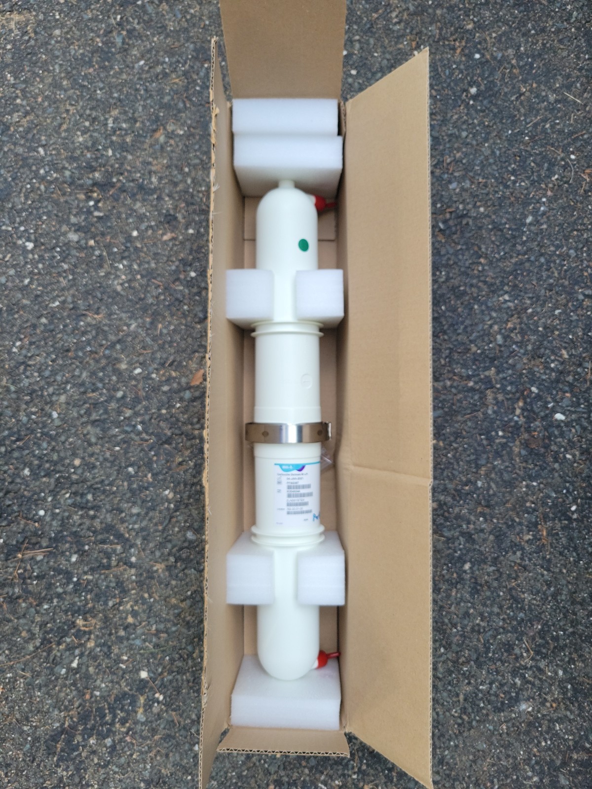 Millipore RO Cartridge + Housing 50LPH RiOs/Elix Large (Waters Filtration).