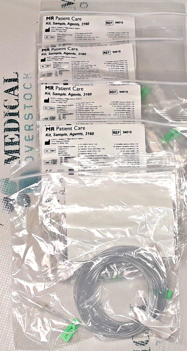 94018 – MR PATIENT CARE – INVIVIO – KIT, SAMPLE, AGENTS, 3160 – LOT OF 5 – NEW