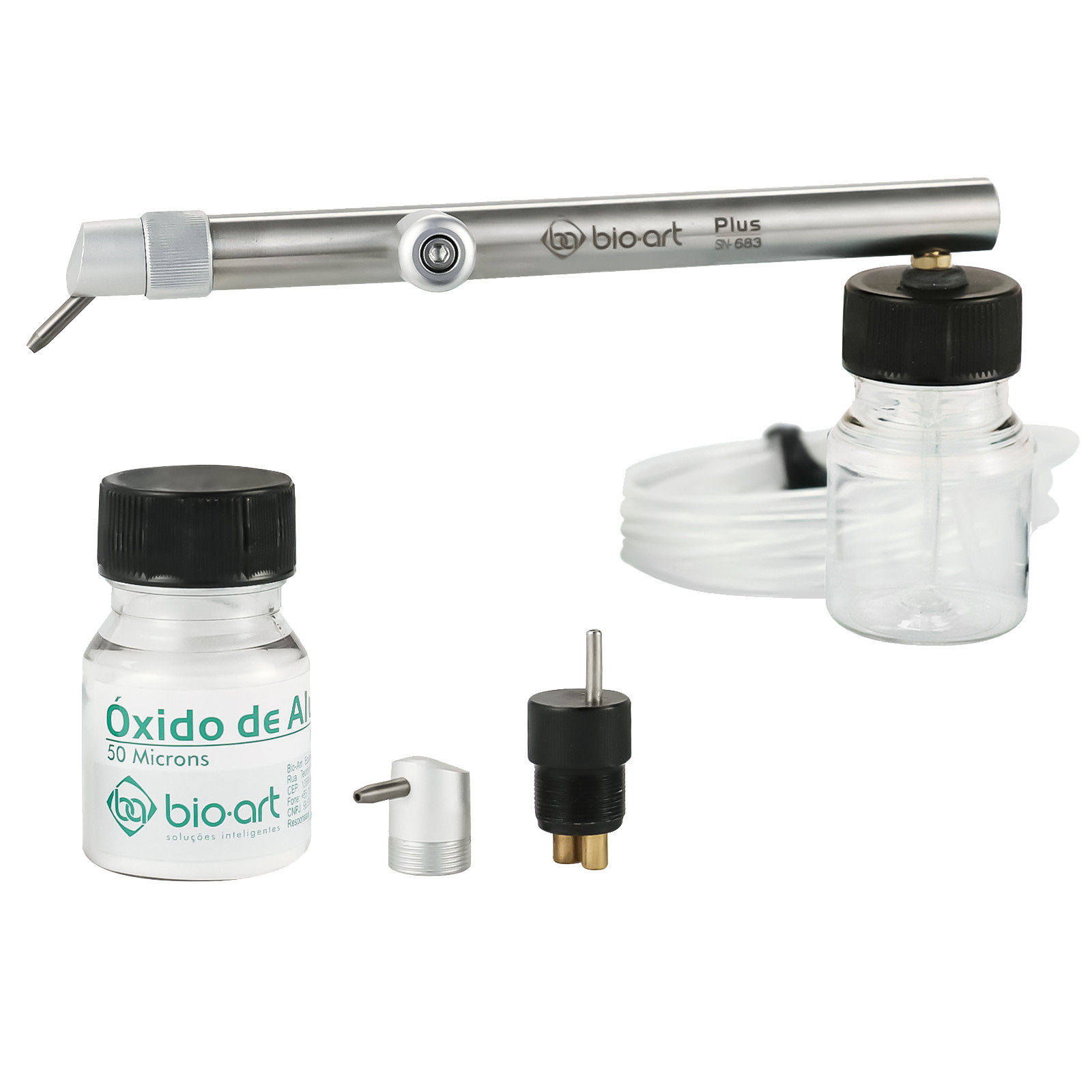Bio-Art Dental Alumina Air Sandblast Device Microblaster 4 Hole & Aluminum Oxide