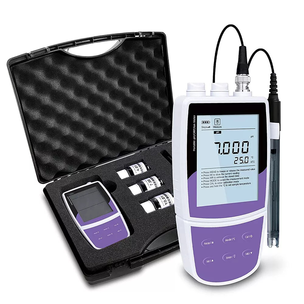 Portable Cadmium Ion Meter Cd Ion Meter Detector with Stores Up to 500 Data Sets