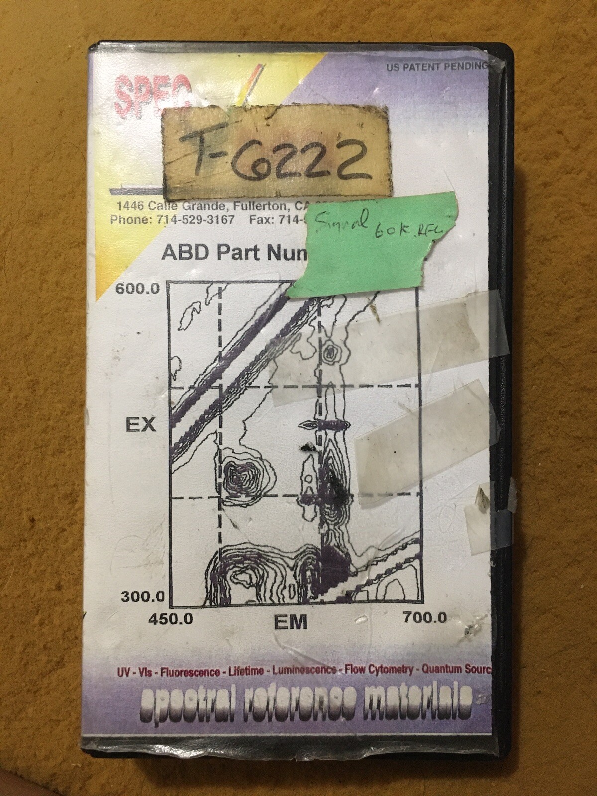 ABI Prism 7700 Sequence Detection System Real-time PCR Test Plate T-6222