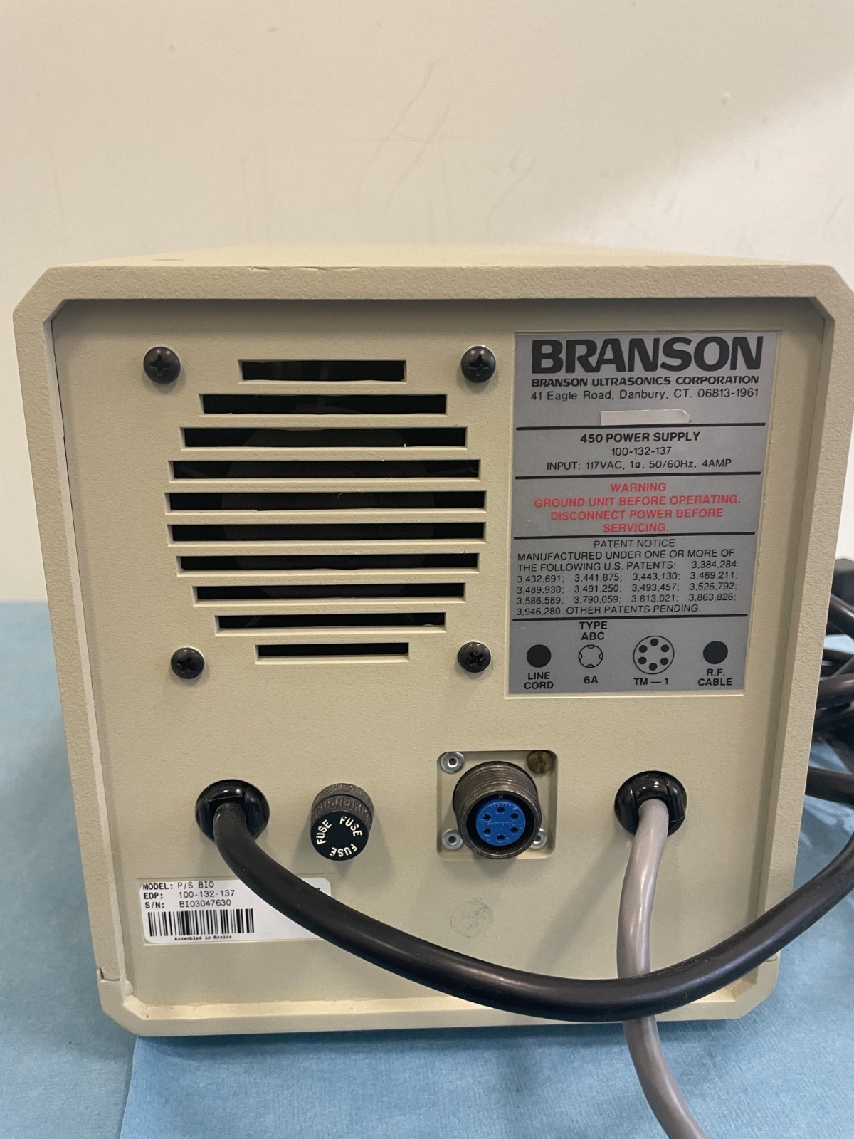 Branson Sonifier 450 Ultrasonic Cell Disruptor