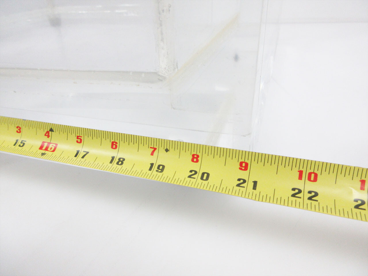ABBESS CLEAR ACRYLIC CUBE VACUUM CHAMBER 15″ x 17″ x 11.5″ KF50 KF-50 PORTS