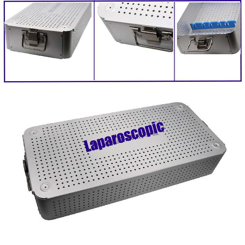 Fit Laparoscopic Instrument disinfection box sterilization case sterilize tray