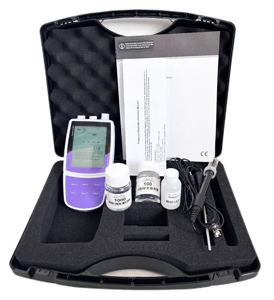 Cyanide Ion Meter Cn Ion Concentration Detector with 2 to 5 Points Calibration