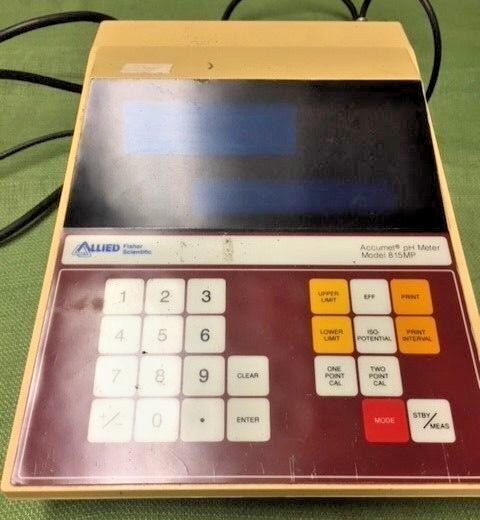 ALLIED FISHER SCIENTIFIC PH METER MODEL 815MP