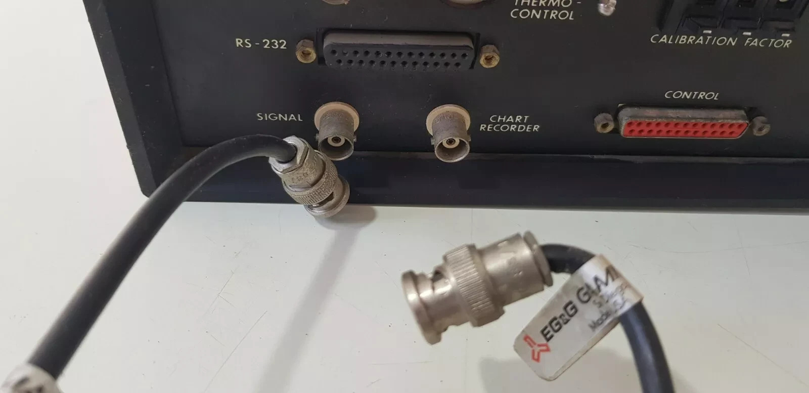 eg&g gamma scientific LR-7000-1 + 1 unknown Probe Detector Untested