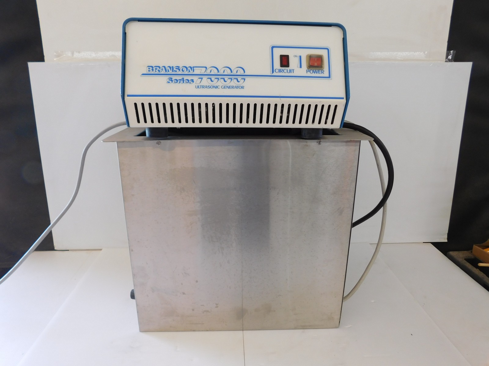 *JM*Branson 7000 Series Ultrasonic Cleaner Model S7040-13 w/ tank(PQD101)