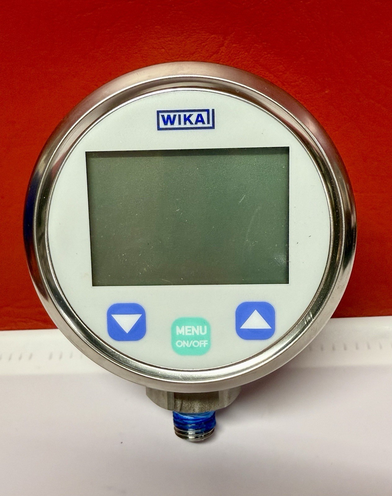 Wika DG-10-S Stainless Steel Digital Gauge ~ 0 to 5000 psi, 1/4″ NPT(M)