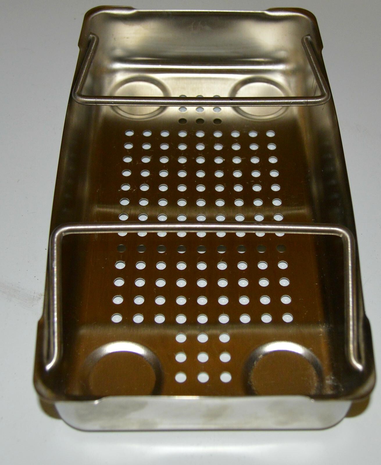 V. Mueller Genesis Mini Basket Sterilization Tray 9 x 5 x 1.75″ REF BP0-1A NOS