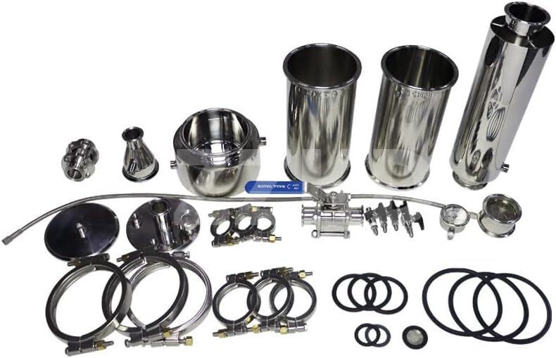 1LB 450G Closed Loop Extractor Hemispheric Dewaxing Oil Extraction Solutions USA