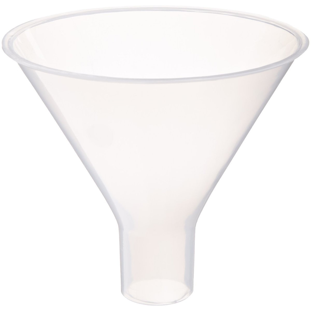 United Scientific FPP100 Polyethylene Powder Funnel, 150mL Capacity,6/pk