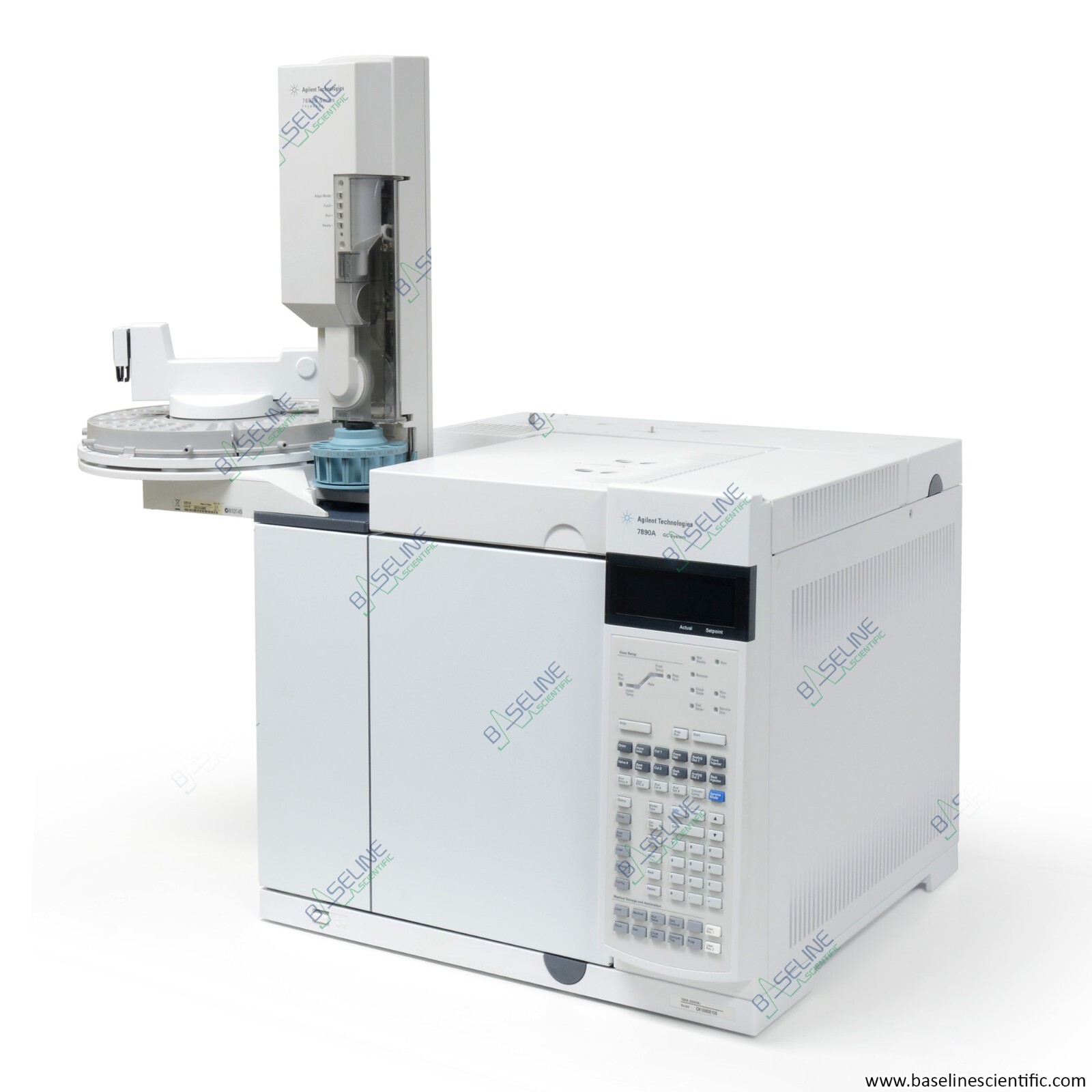 Agilent 7890A Network GC with 7683 Series Autosampler and ONE YEAR WARRANTY
