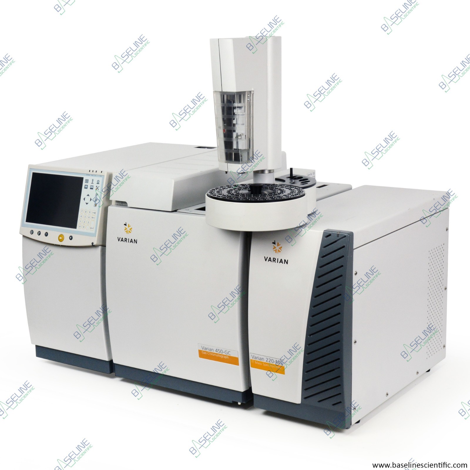 Varian 450-GC with 220-MS and CP-8400 and ONE YEAR WARRANTY