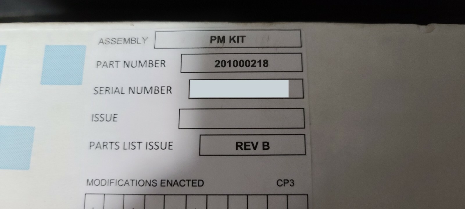 NEW!! Waters LCT Premier/XE Performance Maintenance Kit p/n: 201000218