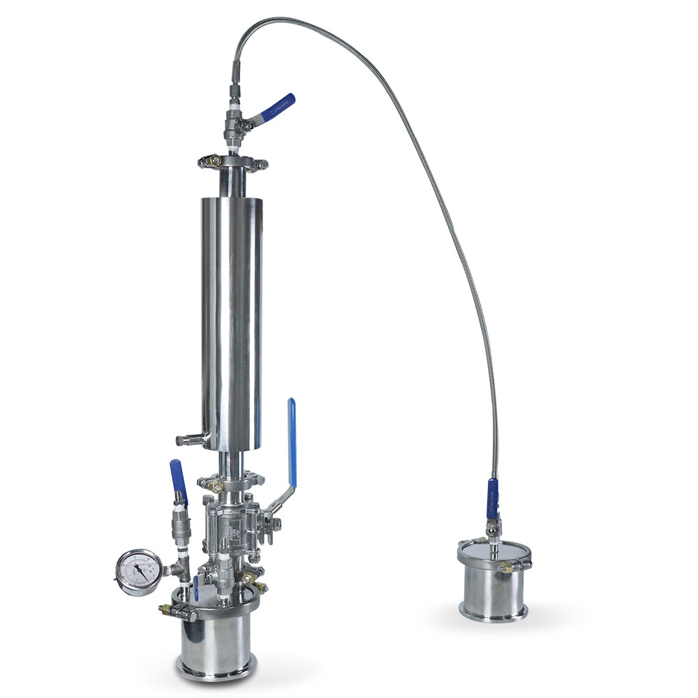 0.25LB Closed Loop Extractor Jacketed Heavy Duty Plant Oil Extraction US Stock