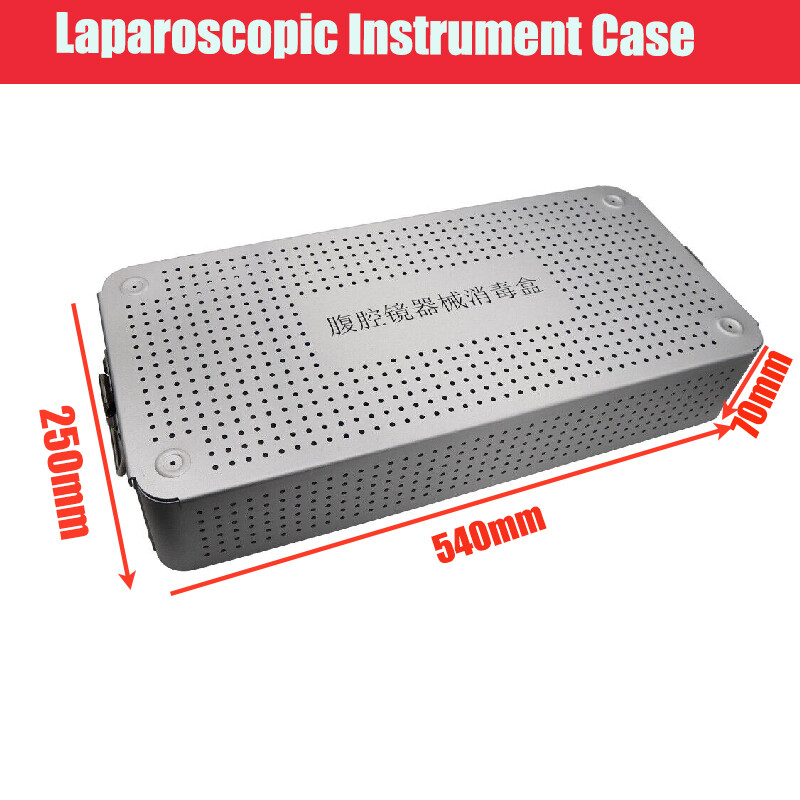 Fit Laparoscopic Instrument disinfection box sterilization case sterilize tray