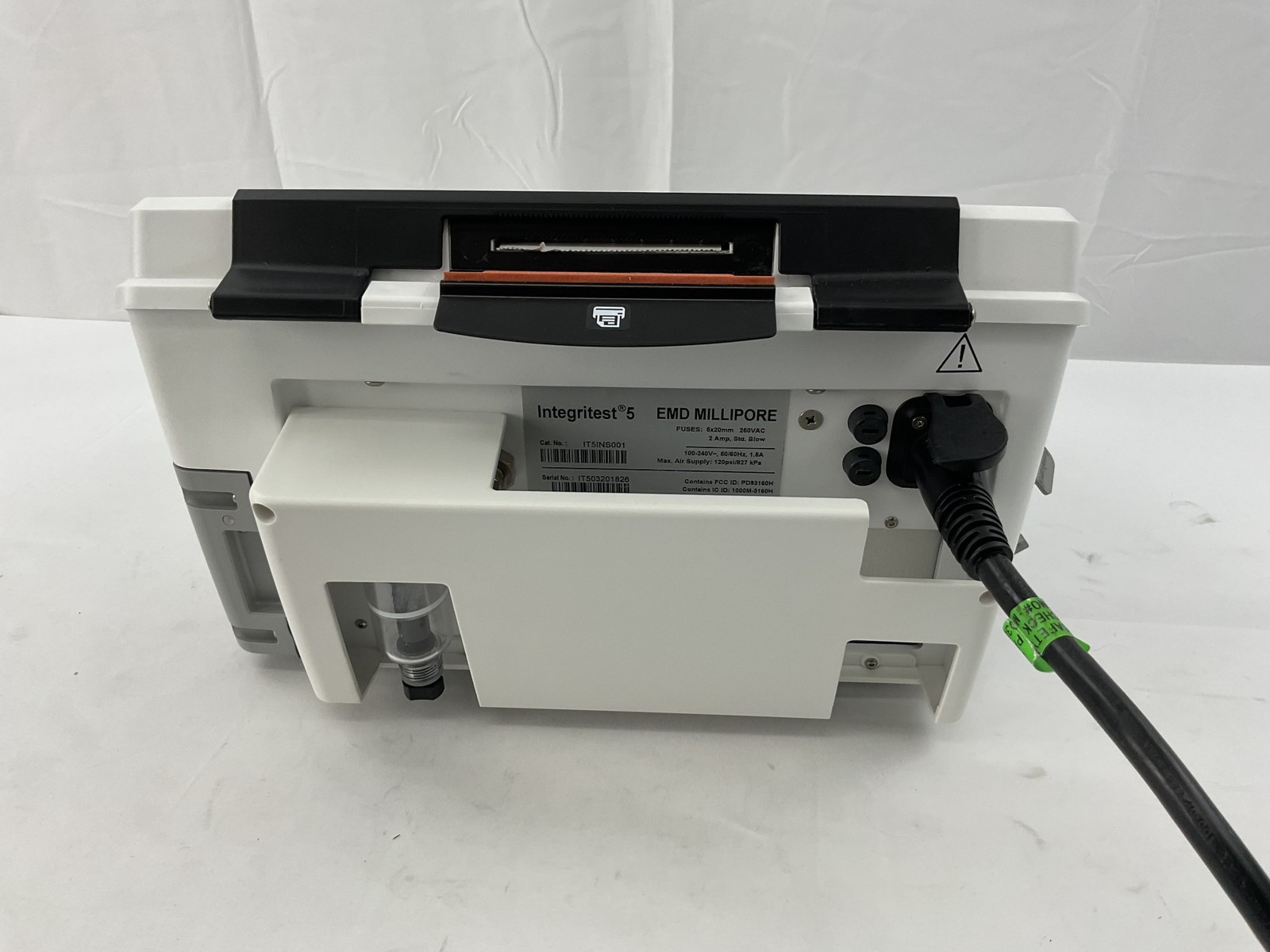 Millipore IT5INS001 Integritest 5 Integrity Filter Tester Kit Outlet Inlet Tube