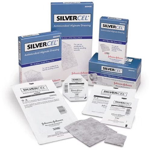Silver Alginate Dressing Silvercel Antimicrobial 1 X 12 Inch Rope Sterile (Case