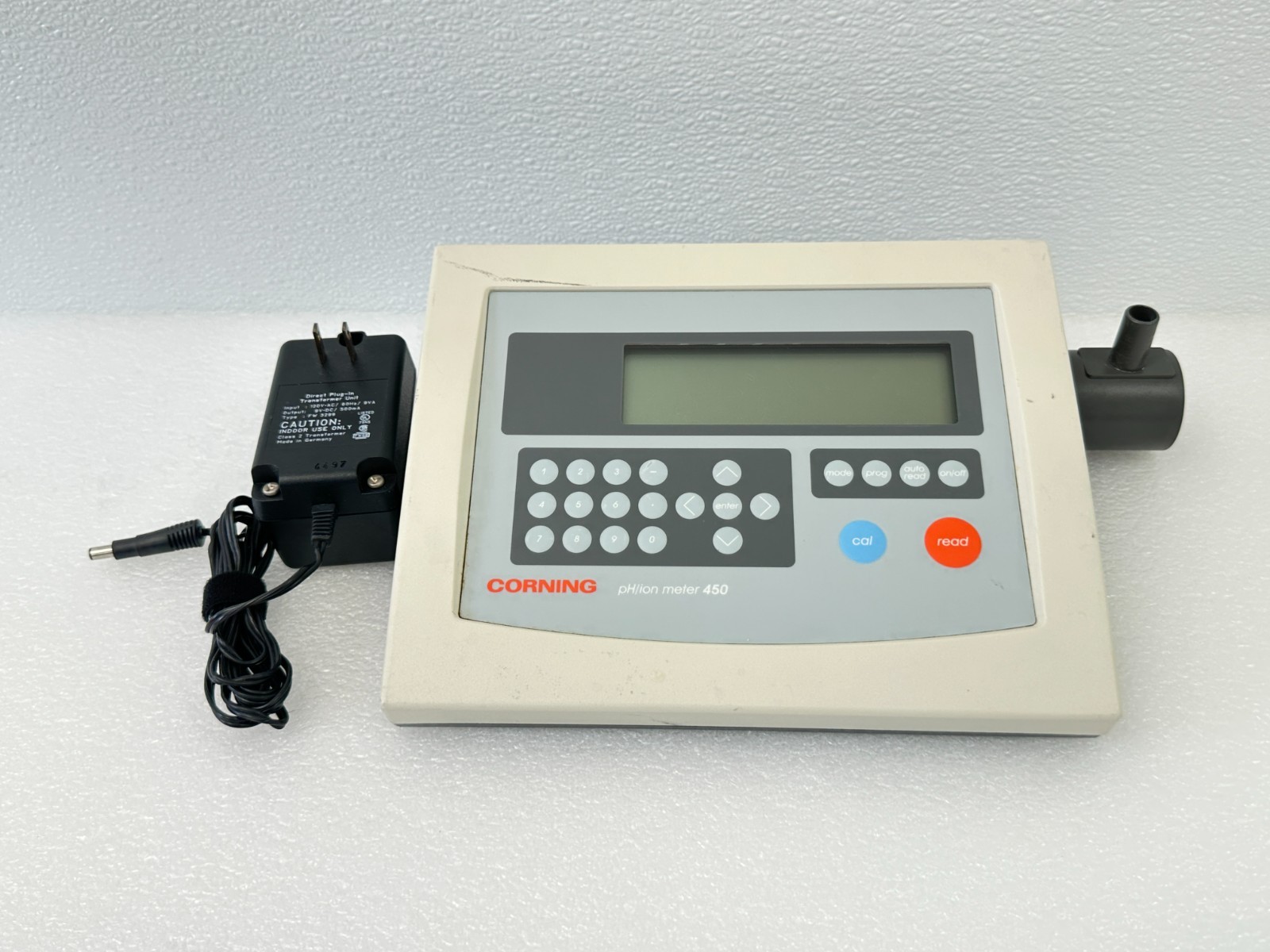 Corning 450 pH/ion Research Benchtop Meter w/ AC POWER ADAPTER FREE SHIPPING 🚚