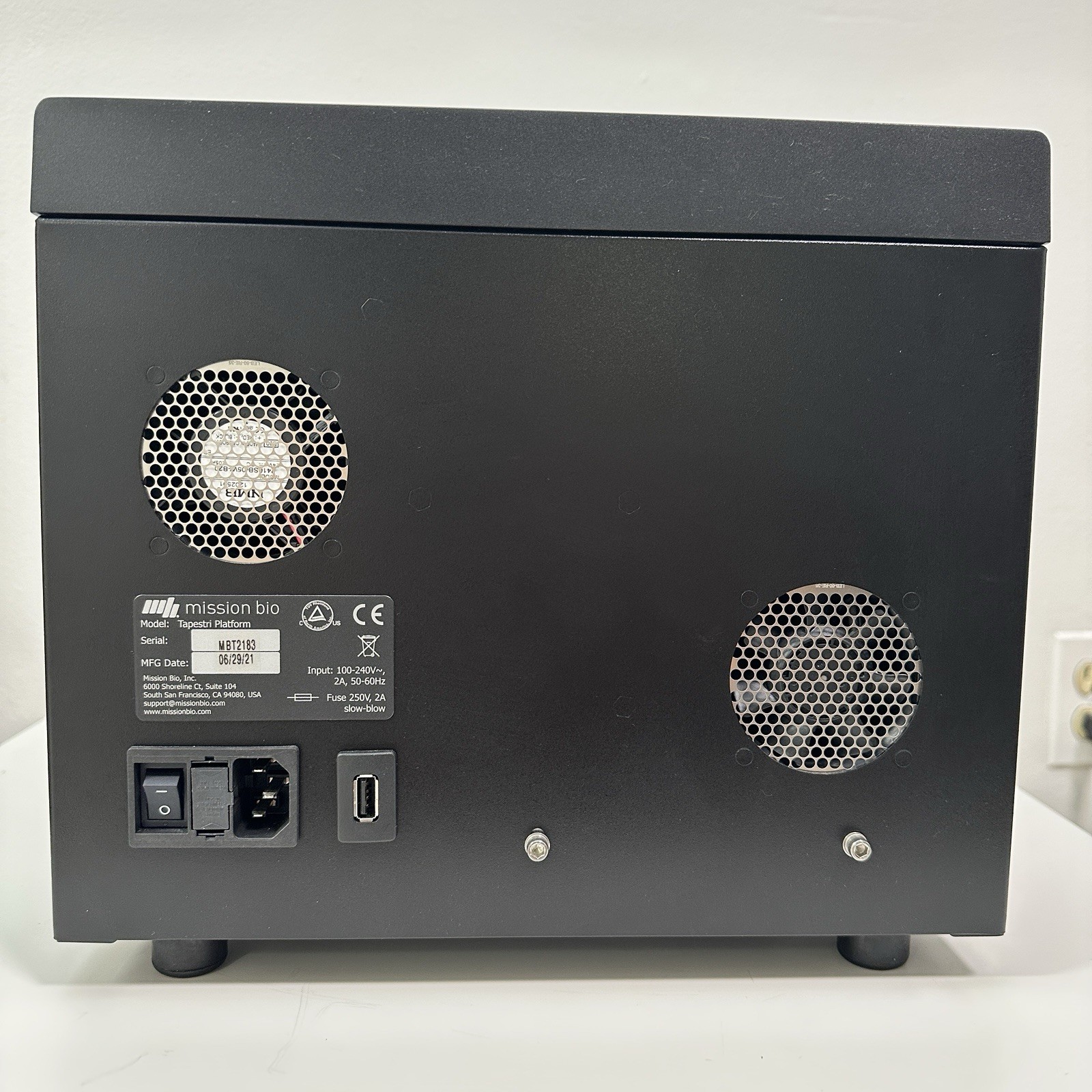 Mission Bio Tapestri Single Cell DNA Sequencing Benchtop Instrument /30Day Wrnty