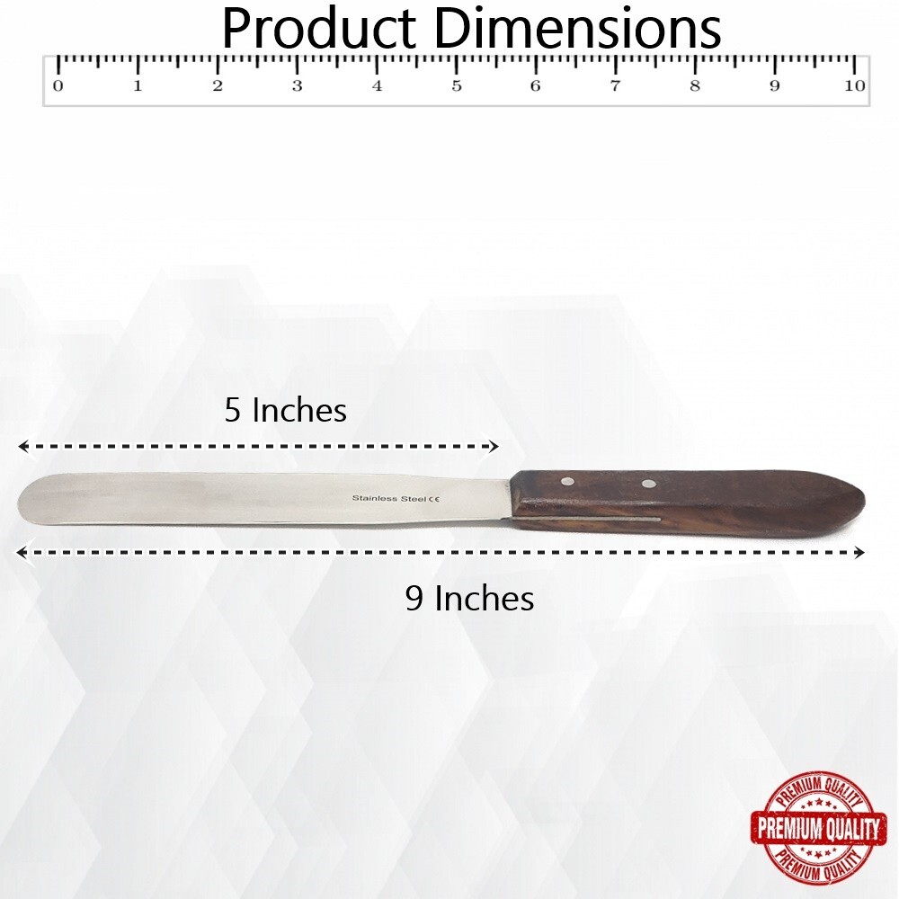 Cake Icing Spreader Decorating Spatula Stainless Steel 5″Blade, 0.88″Blade Width