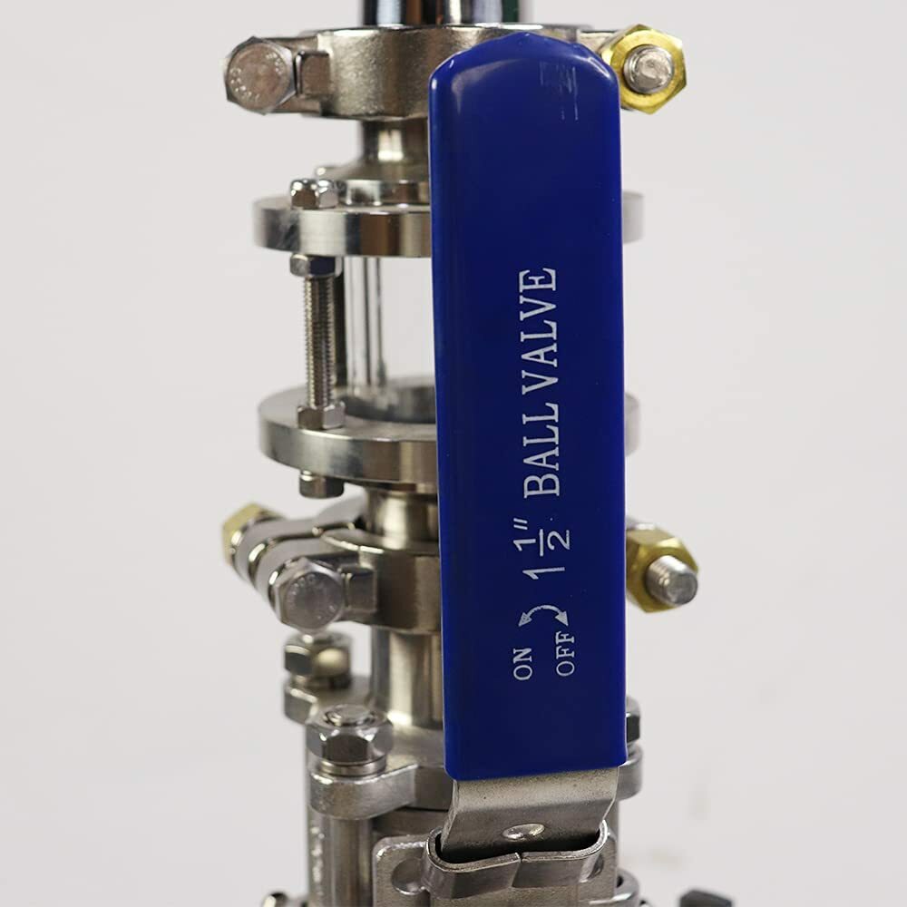 450G 3*18″ Jacketed Closed Loop Extractor with Collection Tank for Extraction