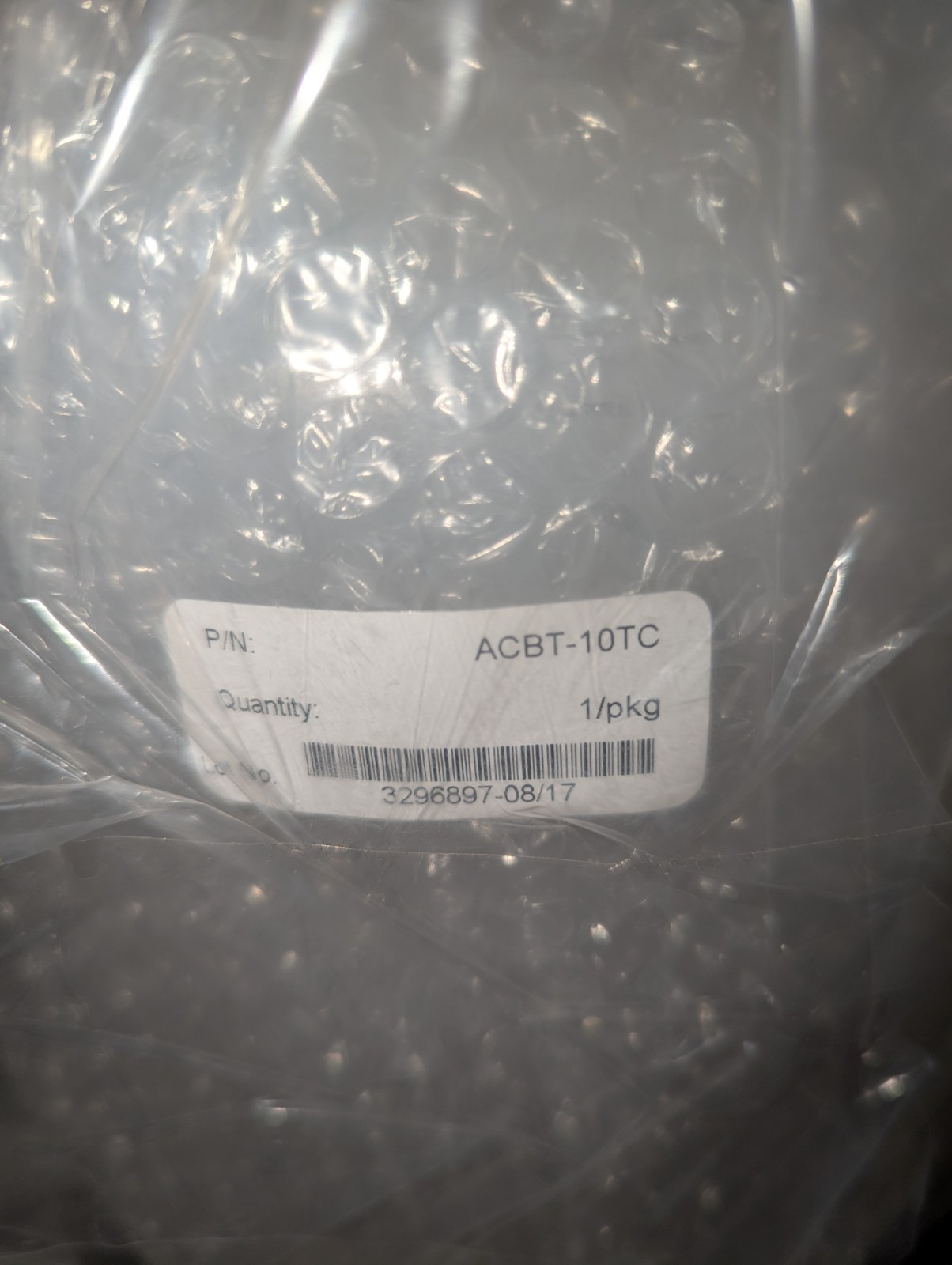 Repligen ACBT-10TC Reservoir – 10L Non Irradiated